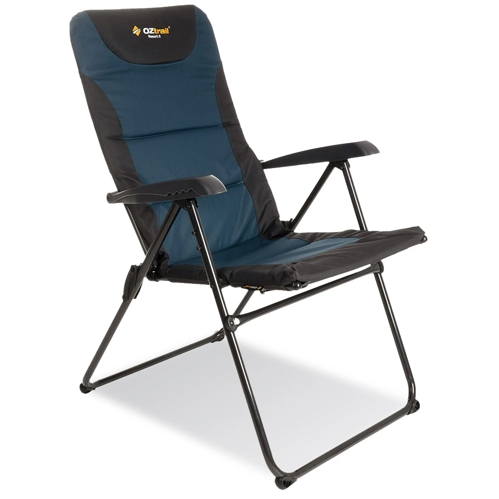OZtrail 5 Position Resort Recliner Arm Chair 3 OZtrail 5 Position Resort Recliner Arm Chair