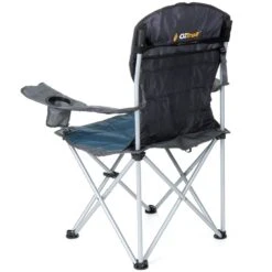 OZtrail Deluxe Arm Chair -Hiking And Camping 1243569 deluxe arm chair blue