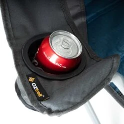 OZtrail Deluxe Arm Chair -Hiking And Camping 1243572 deluxe arm chair blue