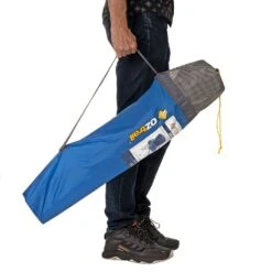 OZtrail Deluxe Arm Chair -Hiking And Camping 1243577 deluxe arm chair blue