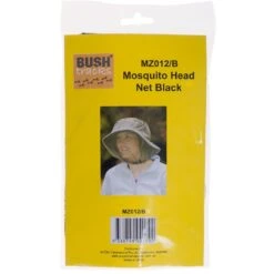 Bush Tracks Mosquito Headnet Black -Hiking And Camping 1243796 mosquito head net