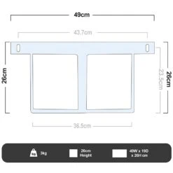 Companion Jerry Can Holder -Hiking And Camping 1244778 jerry can holder