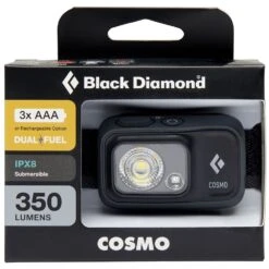 Black Diamond Cosmo 350 Headlamp -Hiking And Camping 1247598 cosmo 350 headlamp graphite