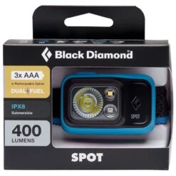 Black Diamond Spot 400 Headlamp -Hiking And Camping 1247609 spot 400 headlamp azul