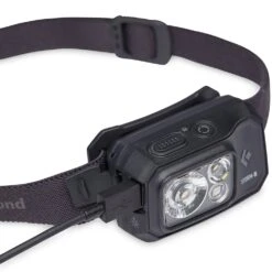 Black Diamond Storm 500 Rechargeable Headlamp -Hiking And Camping 1247805 storm 500 rechargeable headlamp black