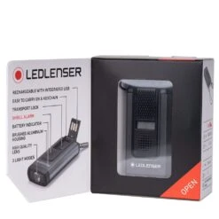 Ledlenser K6R Rechargeable Keychain Light -Hiking And Camping 1250316 k6r rechargeable keychain light grey
