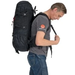 Pulse 65 Rucksack -Hiking And Camping 1252985 pulse 65l rucksack black