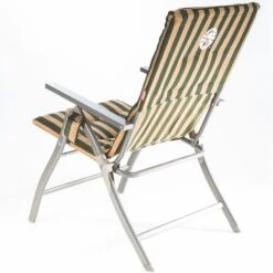 Coleman 5 Position Padded Chair -Hiking And Camping 1254300 5 position padded chair striped