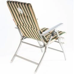 Coleman 5 Position Padded Chair -Hiking And Camping 1254302 5 position padded chair striped