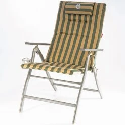 Coleman 5 Position Padded Chair -Hiking And Camping 1254304 5 position padded chair striped
