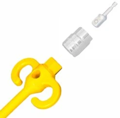 Polycarbonate Screw Peg -Hiking And Camping 1255481 polycarbonate screw peg