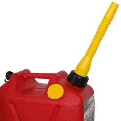 5 Litre Plastic Fast Pour Fuel Can Unleaded Red -Hiking And Camping 1256977 5 litre plastic fast pour fuel can unleaded red