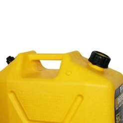 20 Litre Plastic Fast Pour Fuel Can Diesel Yellow -Hiking And Camping 1256980 20 litre plastic fast pour fuel can diesel yellow