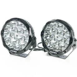 Lifestyle 8.5” LED Driving Lights With Wiring Harness -Hiking And Camping 1257263 lifestyle 85 led driving lights with wiring harness