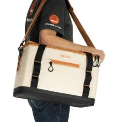 Thermos 36 Can Trailsman Insulated Cooler -Hiking And Camping 1257788 36 can trailsman insulated cooler cream tan