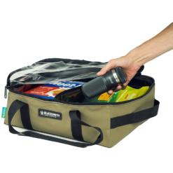 Australian Made Clear Top Large Drawer Bag -Hiking And Camping 1258135 australian made large drawer bag clear top khaki