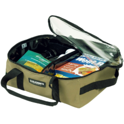 Australian Made Clear Top Large Drawer Bag -Hiking And Camping 1258138 australian made large drawer bag clear top khaki