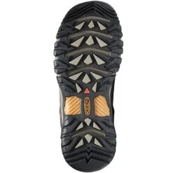 Keen Targhee III WP Mid Men's Boot -Hiking And Camping 1258379 targhee iii wp mid mens boot us 8 black olive golden brown