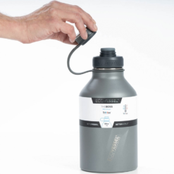 The Boss TriMax Insulated Growler With Infuser 1.9L -Hiking And Camping 1258422 the boss trimax insulated growler with infuser 19l slate grey