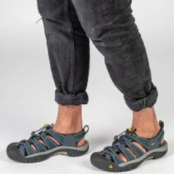 Keen Newport H2 Men's Sandal -Hiking And Camping 1259027 newport h2 mens sandal us 8 navymedium grey