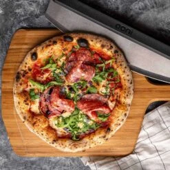 Ooni Bamboo Pizza Peel & Serving Board -Hiking And Camping 1259966 bamboo pizza peel serving board