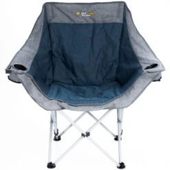 OZtrail Moon Chair Single With Arms -Hiking And Camping 1260615 moon chair single with arms