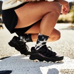 Merrell Moab Speed GTX Wmn's Shoe -Hiking And Camping 1260990 moab speed gtx wmns shoe us 6 black