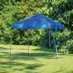 OZtrail Compact 2.4 Gazebo -Hiking And Camping 1262661 compact 24 gazebo midnight blue