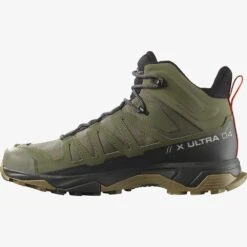 Salomon X Ultra 4 Mid GTX Men's Boot -Hiking And Camping 1264193 x ultra 4 mid gtx mens boot us 8 deep lichen green peat kelp