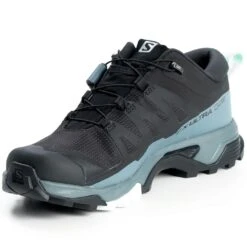 Salomon X Ultra 4 GTX Women's Shoe -Hiking And Camping 1264654 x ultra 4 gtx wmns shoe us 8 black stormy weather opal blue