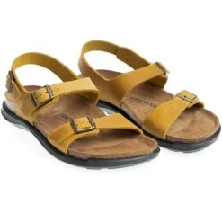 Birkenstock Sonora Cross Town Leather Sandal -Hiking And Camping 1265717 sonora cross town leather sandal eu 37 narrow ochre waxy leather