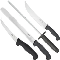 Low & Slow BBQ Knife Package Black Handles -Hiking And Camping 1265799 low slow bbq knife package black handles