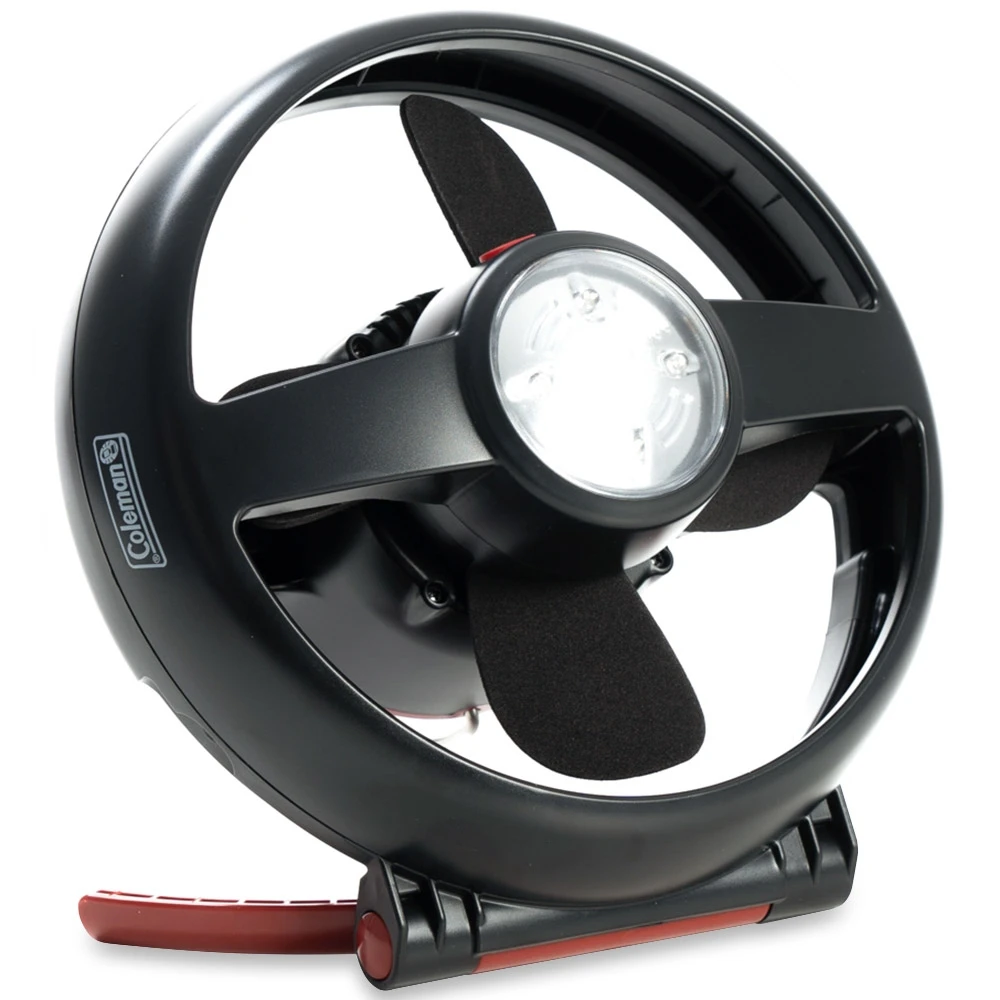 Coleman Lighted Tent Fan & Stand 3 Coleman Lighted Tent Fan & Stand