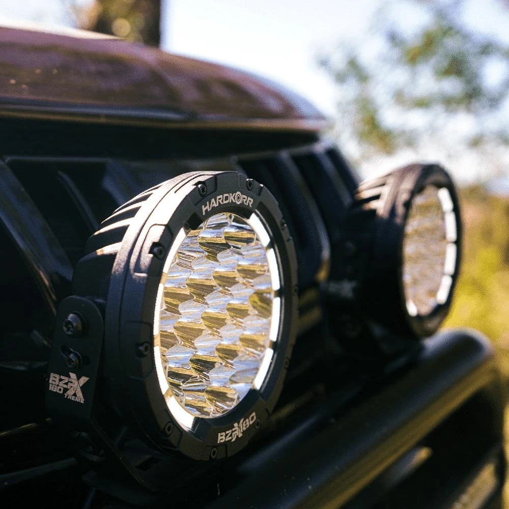 BZR−X Series 7” LED Driving Lights With Wiring Harness 11 BZR−X Series 7” LED Driving Lights With Wiring Harness - Image 9