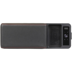 8L Portable Fridge Freezer With Wireless Qi Charger -Hiking And Camping 1268664 8l fridge freezer with wireless charger