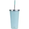Avanti Double Wall Insulated Smoothie Tumbler 500ml -Hiking And Camping 1268944 double wall insulated smoothie tumbler 500ml duck egg blue
