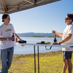 OZtrail Gazebo Bar Table -Hiking And Camping 1270022 gazebo bar table