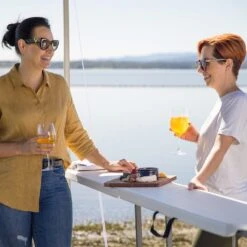 OZtrail Gazebo Bar Table -Hiking And Camping 1270024 gazebo bar table