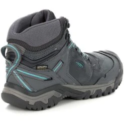 Keen Ridge Flex Mid WP Wmn's Boot -Hiking And Camping 1272457 ridge flex mid wp wmns boot us 6 steel grey porcelain