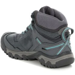 Keen Ridge Flex Mid WP Wmn's Boot -Hiking And Camping 1272462 ridge flex mid wp wmns boot us 6 steel grey porcelain