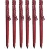 MSR Mini Groundhog Tent Stakes 6Pk -Hiking And Camping 1272846 mini groundhog tent stakes 6pk