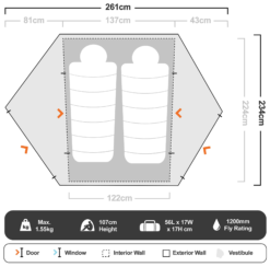 Marmot Tungsten Ultralight 2−Person Tent 23 Marmot Tungsten Ultralight 2−Person Tent -Hiking And Camping 1273899