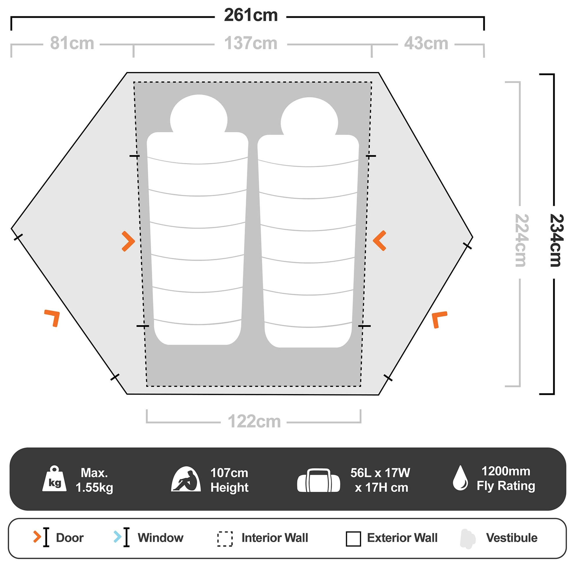 Marmot Tungsten Ultralight 2−Person Tent 13 Marmot Tungsten Ultralight 2−Person Tent - Image 11