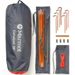 Marmot Catalyst 3−Person Tent -Hiking And Camping 1274239 catalyst 3 person tent red sun cascade blue
