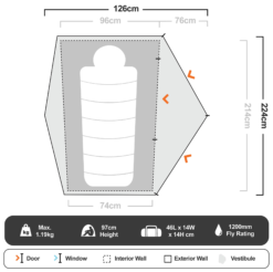 Marmot Tungsten 1−Person Tent 13 Marmot Tungsten 1−Person Tent -Hiking And Camping 1274360
