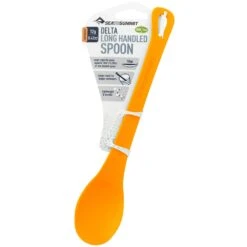 Sea To Summit Delta Long Handled Spoon -Hiking And Camping 1275203 delta long handled spoon orange