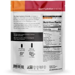 Skratch Labs Hydration Drink Mix 440g Fruit Punch 20 Serve -Hiking And Camping 1275746 skr sport hydration drink mix 400g resealable pouch fruit punch