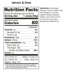 Skratch Labs Hydration Drink Mix 22g Lemon & Lime Single Serve -Hiking And Camping 1275821 hydration drink mix 22g lemon lime