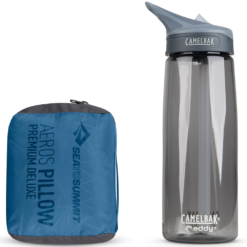 Sea To Summit Aeros Premium Deluxe Pillow -Hiking And Camping 1276522 aeros premium deluxe pillow s19 navy blue