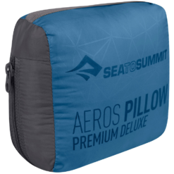 Sea To Summit Aeros Premium Deluxe Pillow -Hiking And Camping 1276523 aeros premium deluxe pillow s19 navy blue